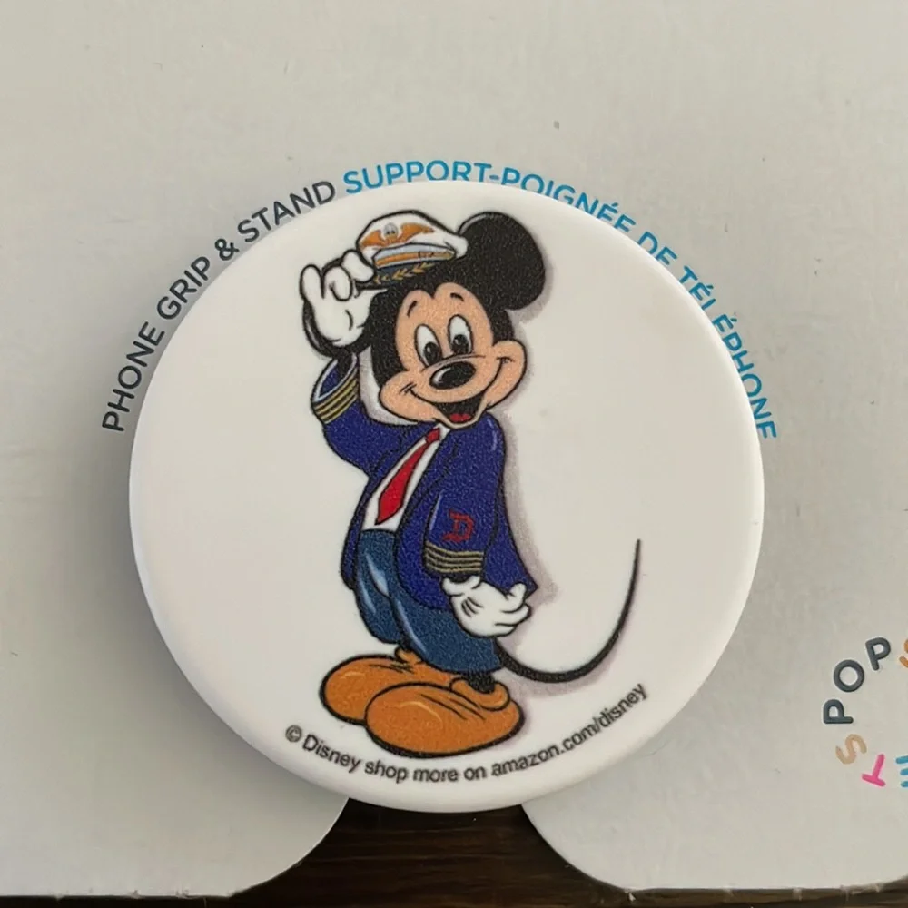 PopSocket Disney Pilot Mickey Phone Grip NWT